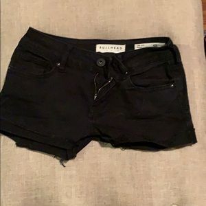 Black bullhead shorts